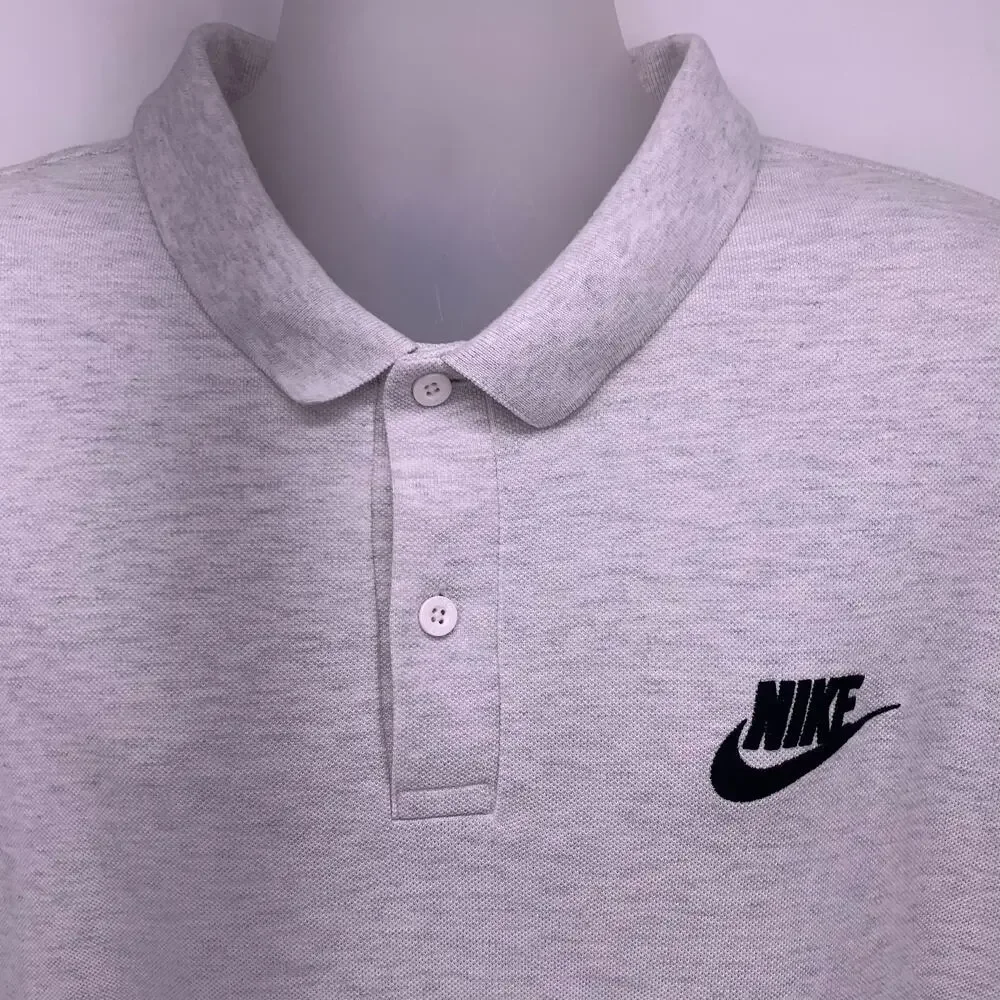 NIKE Blue Tag Polo Shirt Mens Size 2XL